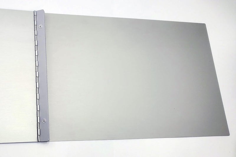 Ruby Paulina 11x17 Landscape Binder, Heavy Duty Aluminum Fixed 2-Post Landscape Document Organizer with Piano Hinge. Portfolio Art Binder for Artwork Storage, Display Tattoo Book, Blueprints, Tabloid Organization - Image 4